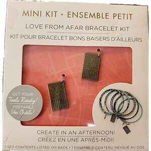 Jewelry Craft DIY Mini Kits Bracelet Kits, Postcard Love From Afar